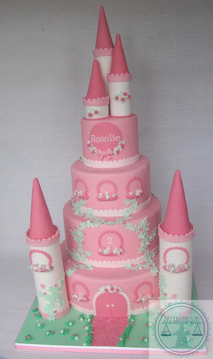 2nd birthday Castle cake