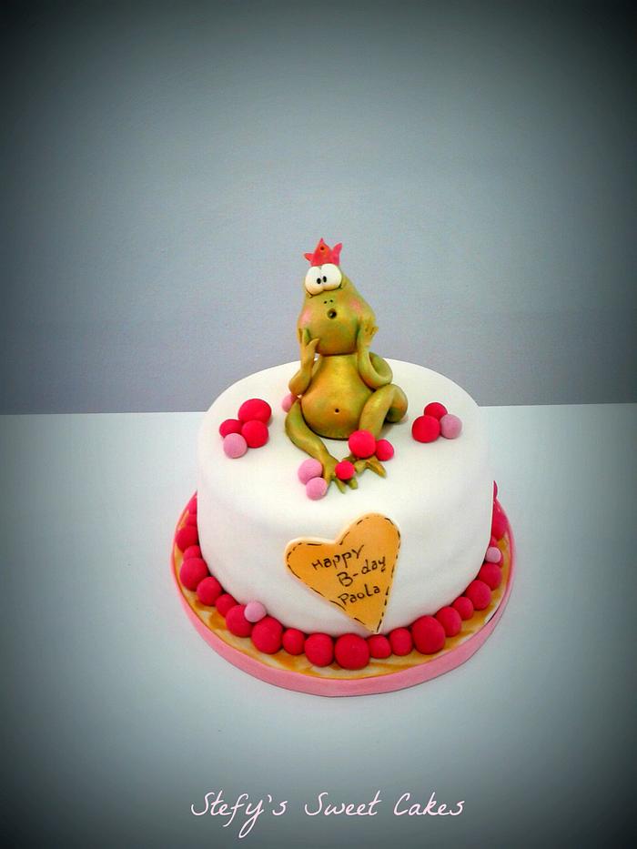 Princess Frog Cake