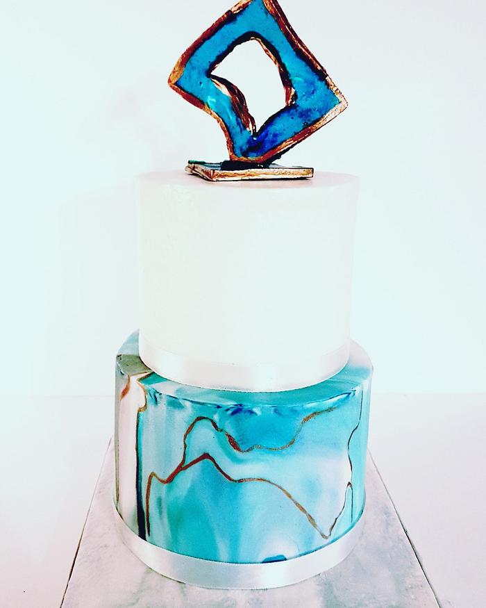 Wedding modern cake 