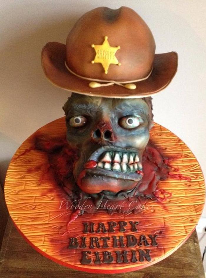 The Walking Dead Cake