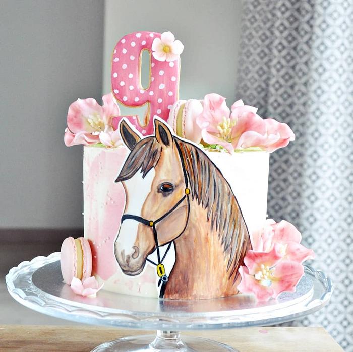 Horse cake - Decorated Cake by rincondulcebysusana - CakesDecor