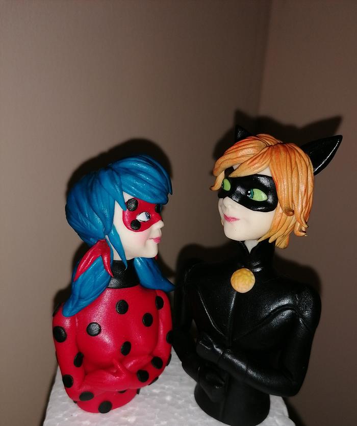Lady bug and cat noir