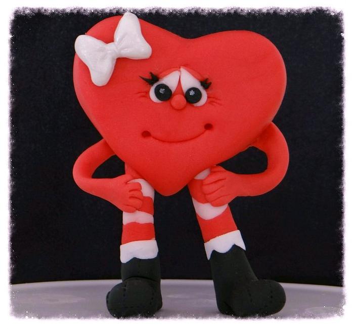Modeling Chocolate Heart Figure