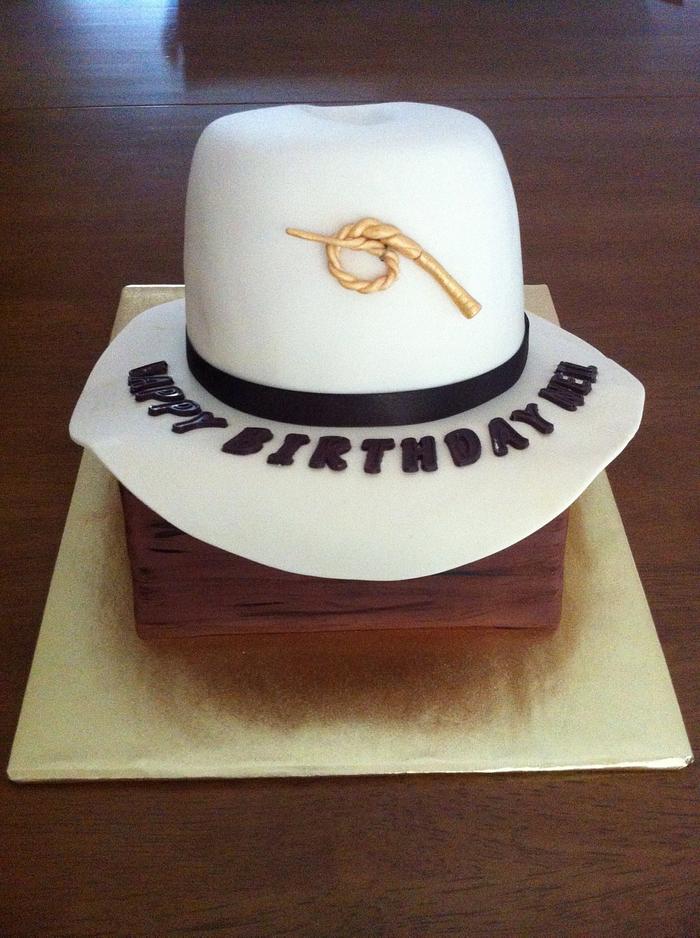 Hat cake.