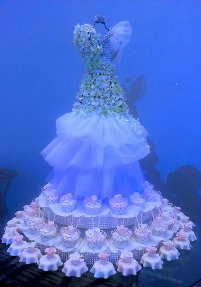 Wedding cupcakes