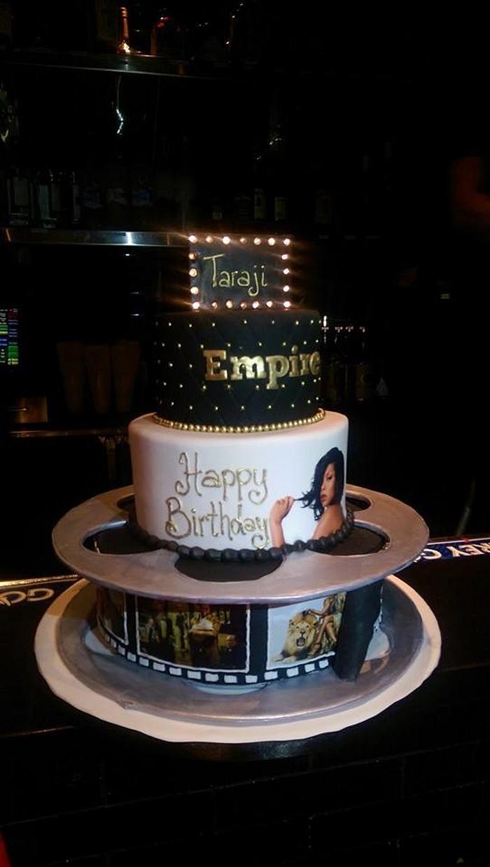 Taraji P Henson's Surprise Birthday Cake
