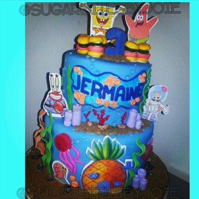SpongeBob Squarepants Cake from 6/1/2014 