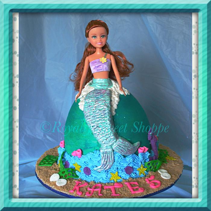 Mermaid Doll Cake 