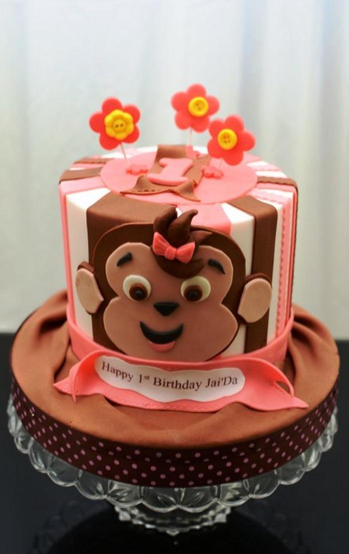 Cheeky Monkey 1st Birthday