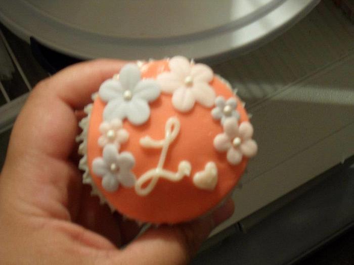 personalized cupcake