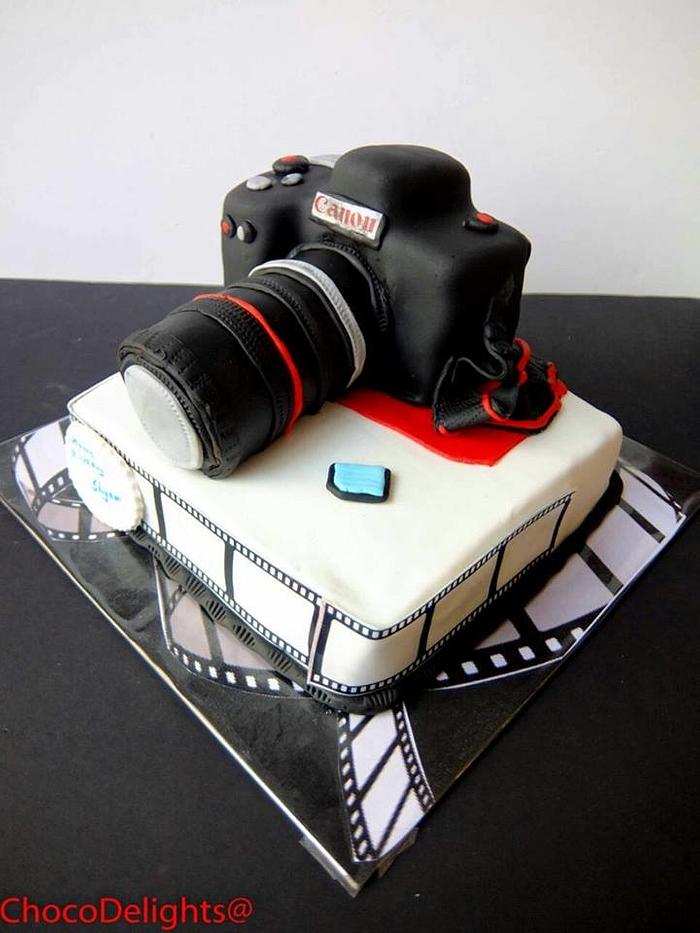 A Camera cake