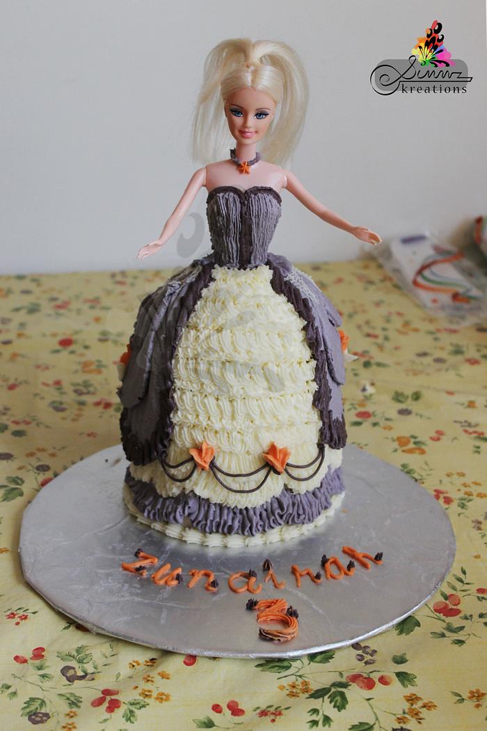 Buttercream Doll Cake