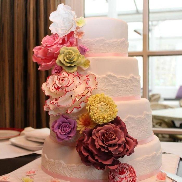 First wedding cake