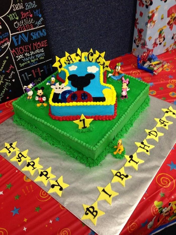 Jaycen 1ft.Birthday Cake