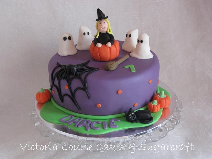 Halloween Birthday Cake