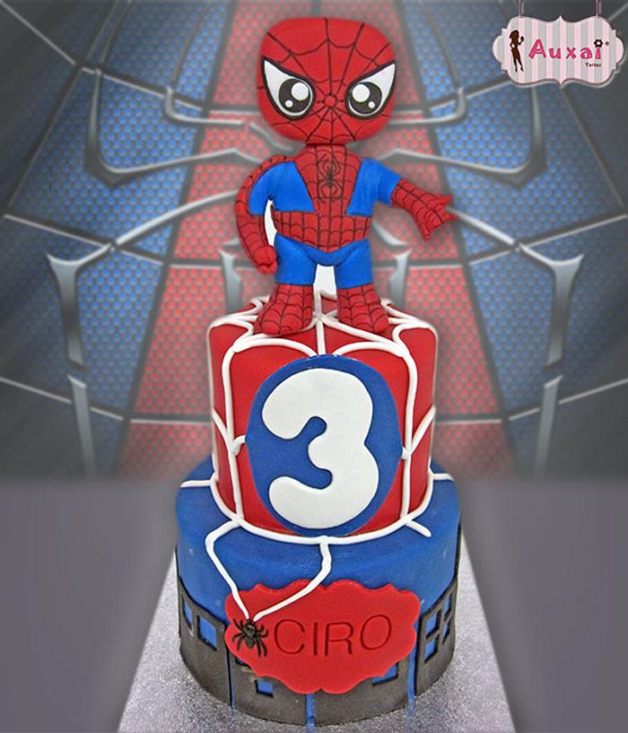 Spiderman Funko Pop cake