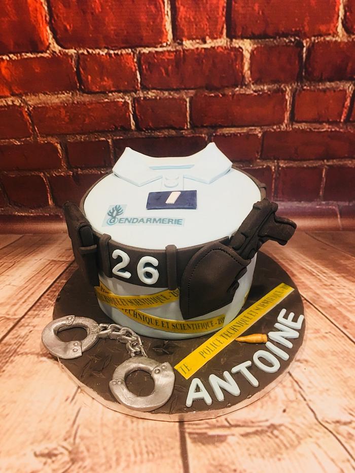 French cop cake