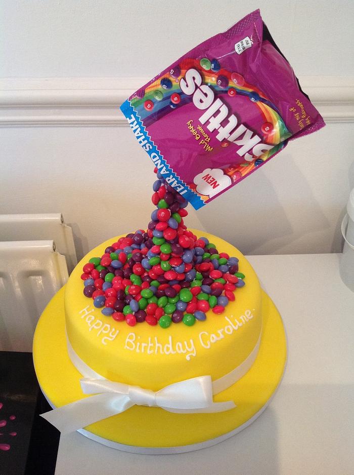 Caroline's Gravity birthday cake