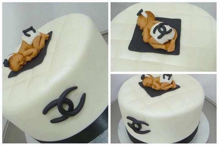 Baby Chanel Cake