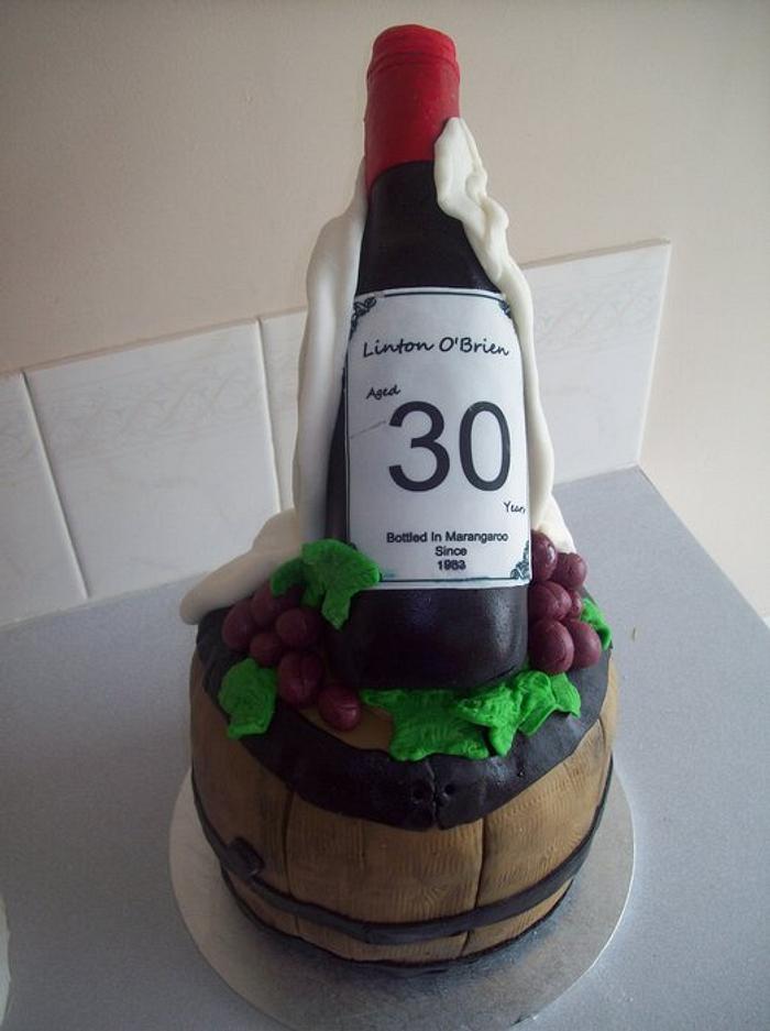 Wine lover cake