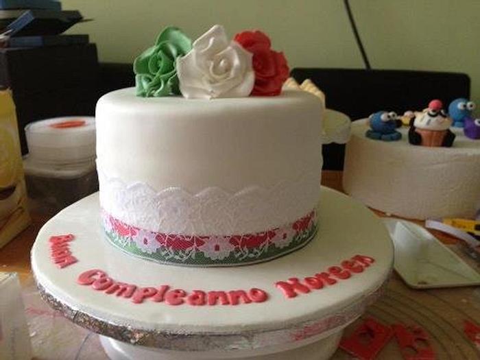 Italian Themed cake 