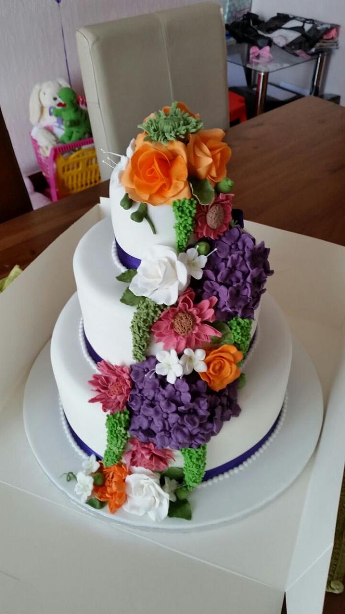 Flower cake