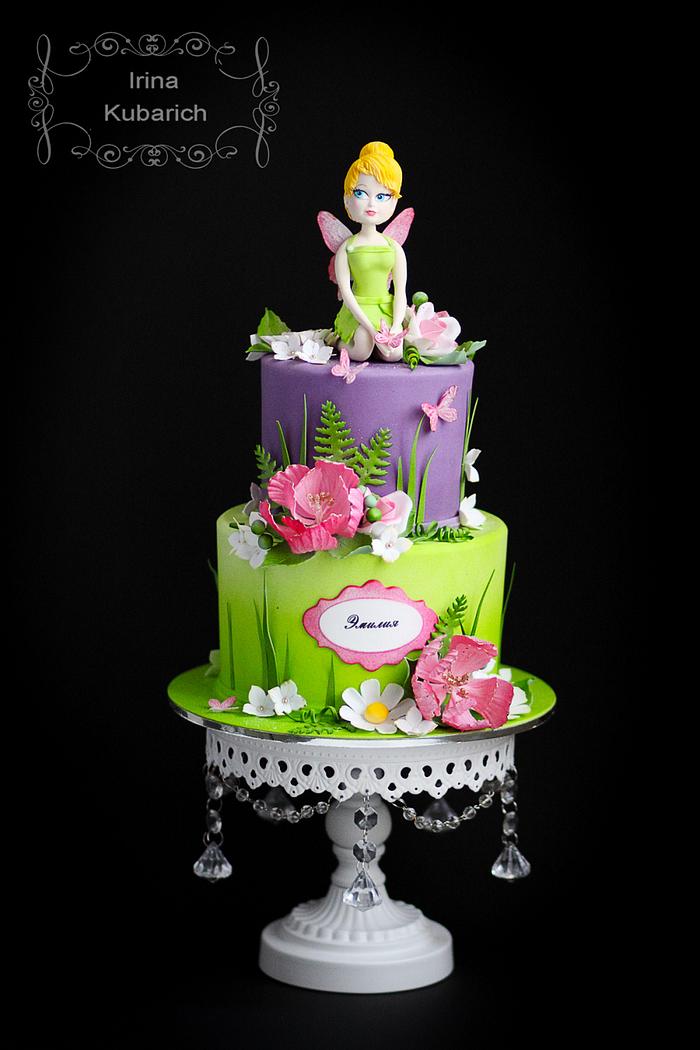 Tinker Bell cake!