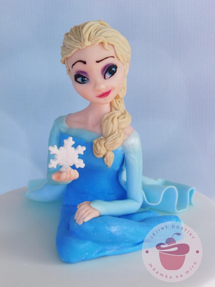 Elsa Birthday cake