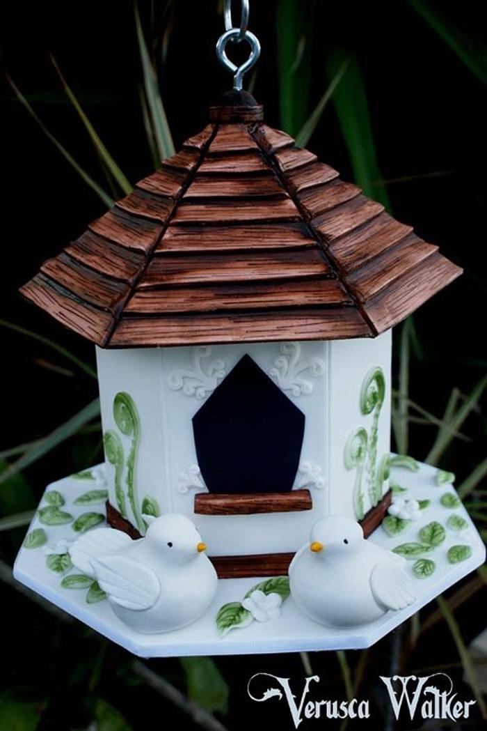 Bird House Hang Cake