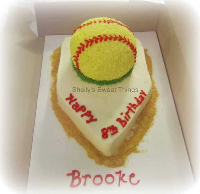 Softball cake