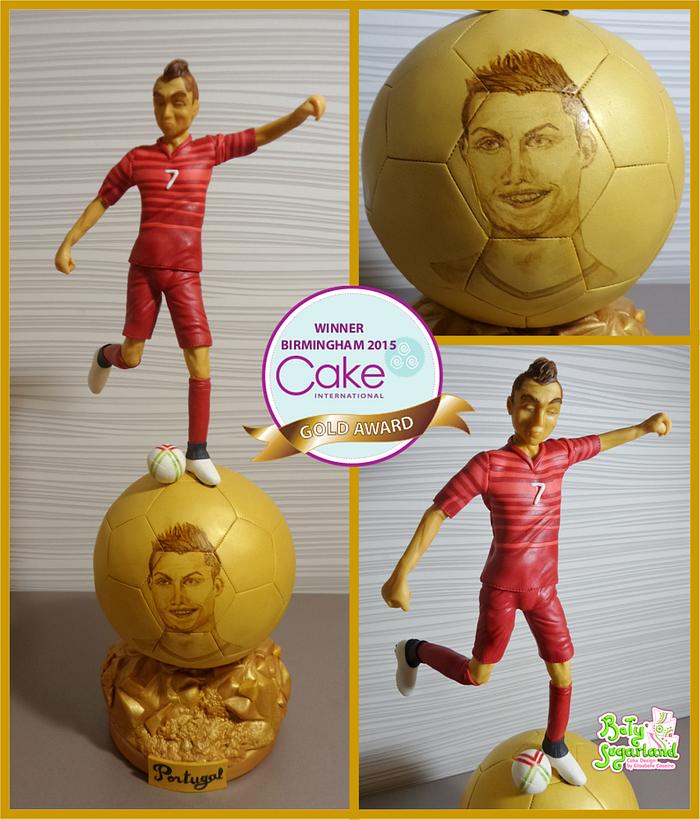 Ronaldo - Cake International Gold Award