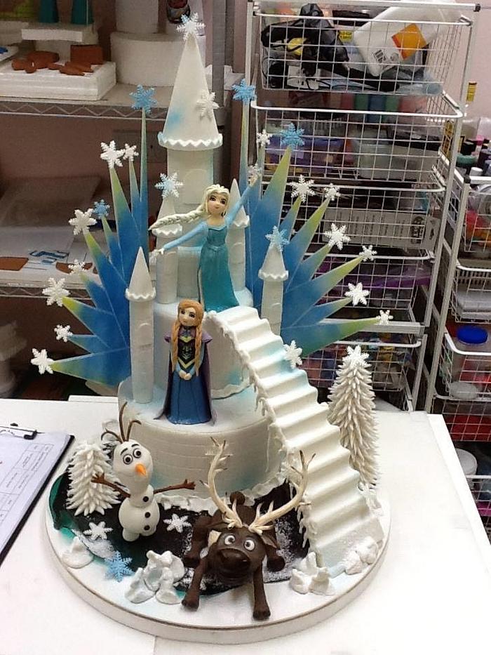 "3D Cake Frozen Themed"
