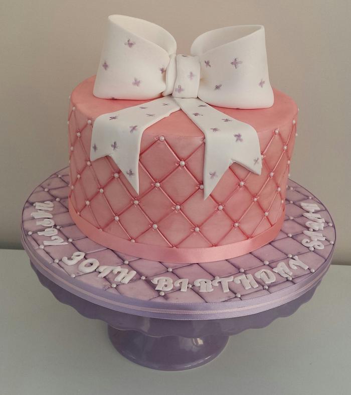 First quilted cake xx