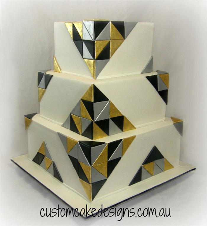 Great Gatsby Wedding Cake