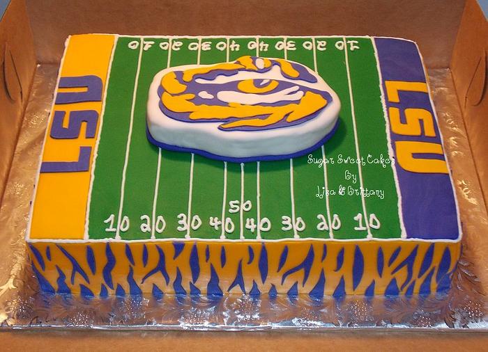 LSU Grooms Cake