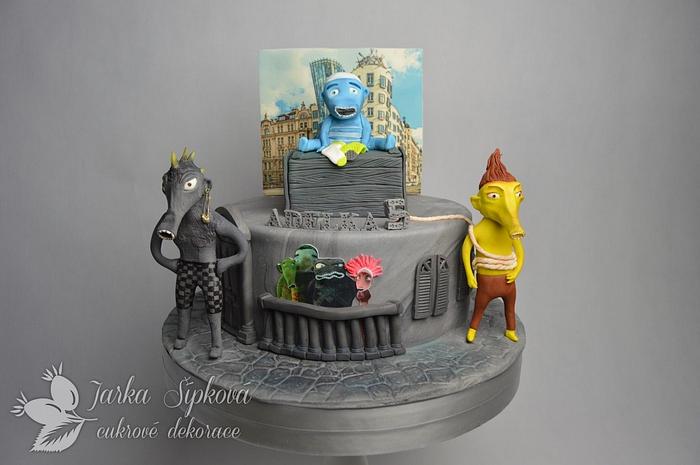 The Oddsockeaters Cake