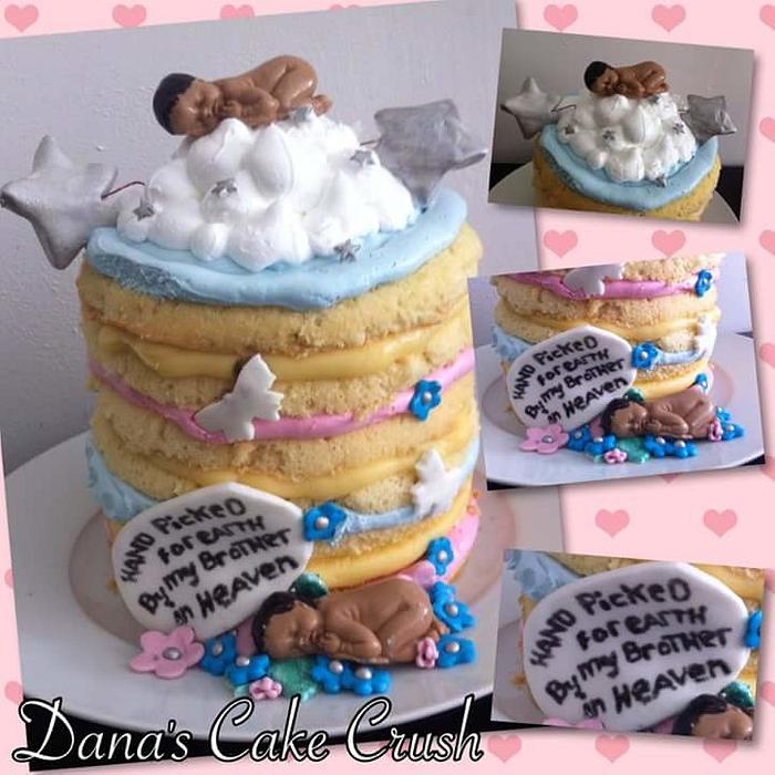Heaven baby cake 