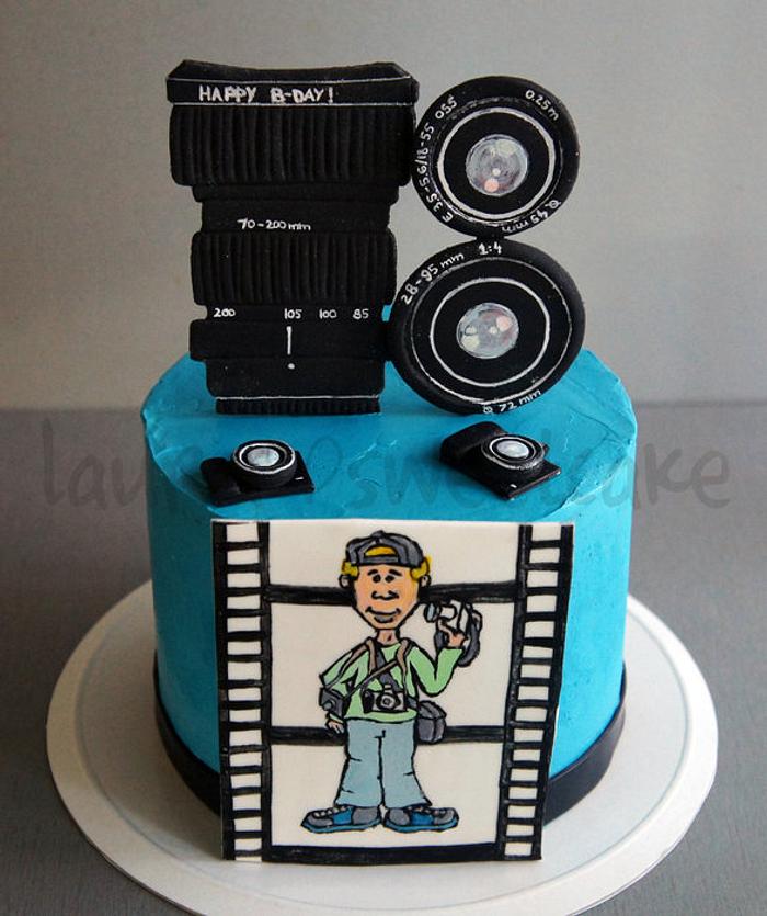 Cake for a photographer