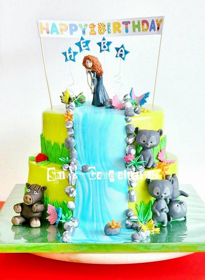 Disney Brave theme Cake