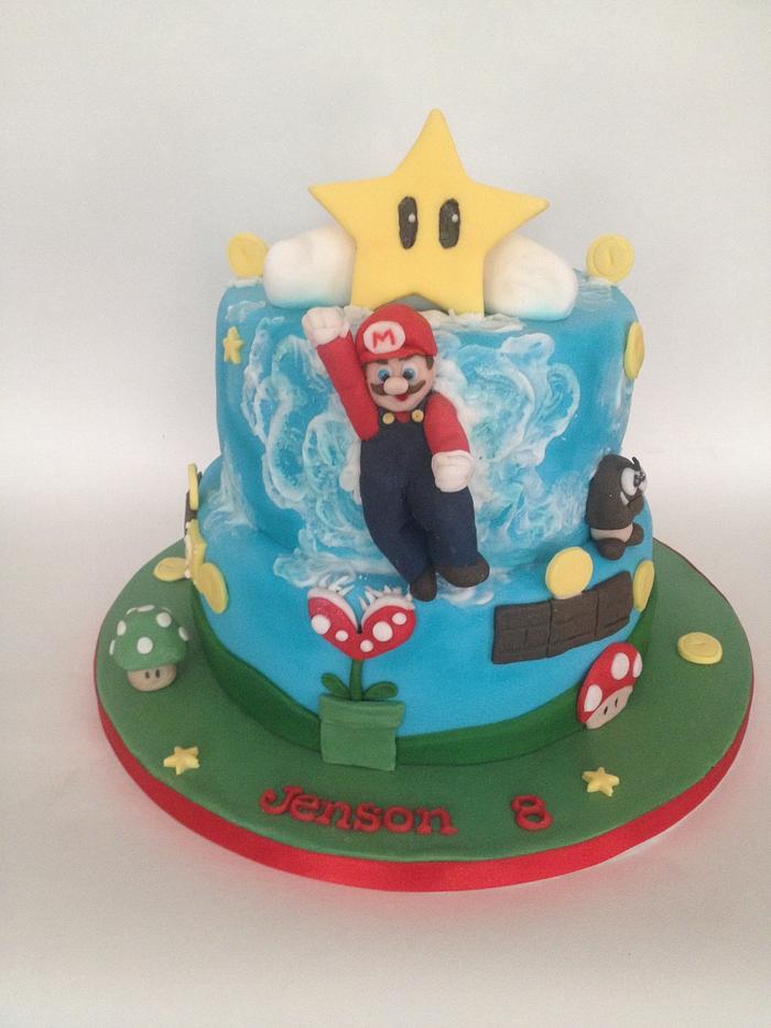 Super Mario cake 