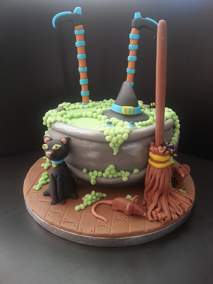 Cauldron Cake