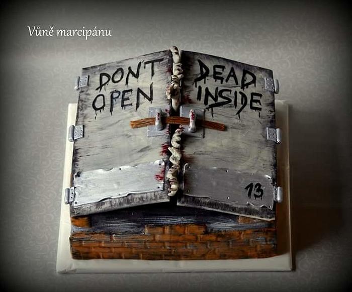 The Walking Dead cake 