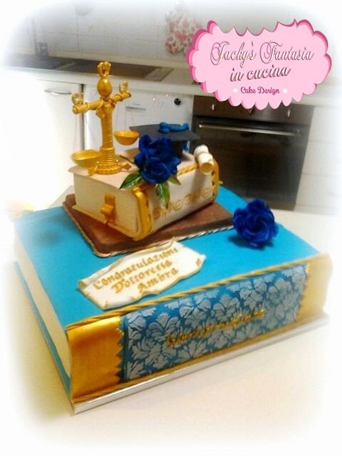Cake laurea