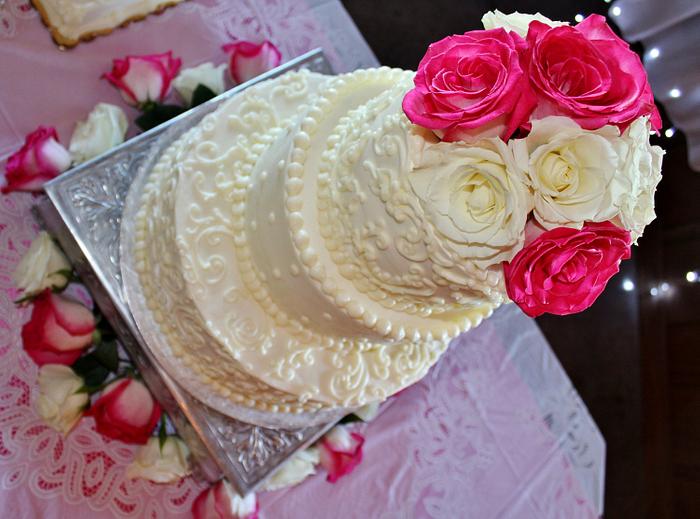Fairytale wedding cake