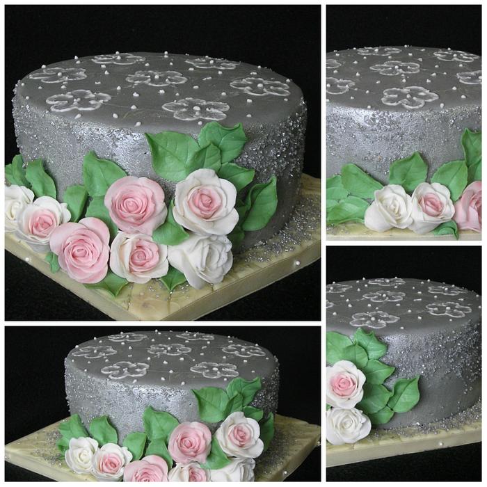 Gray cake