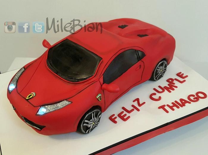 Ferrari Cake 