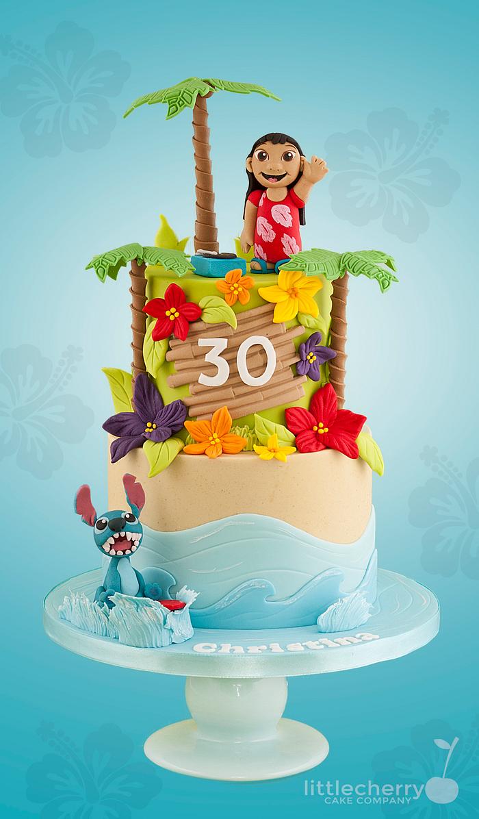 STITCH CAKE Ideas  Lilo & Stitch Birthday Cake Decorations