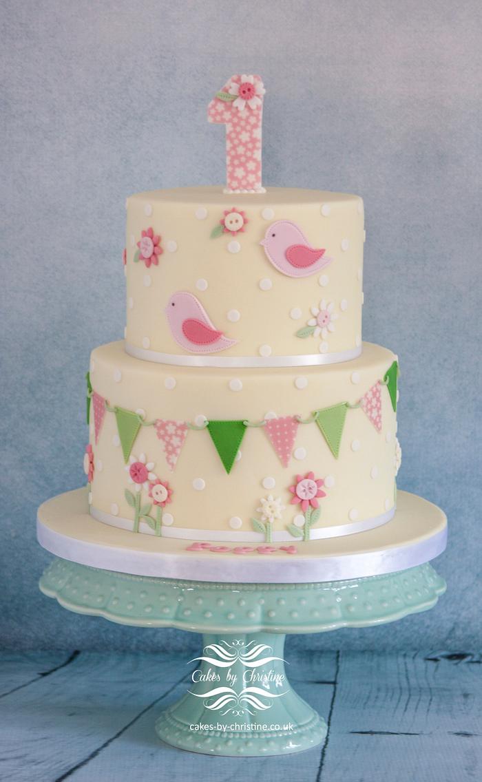 Christening/1st Birthday cake