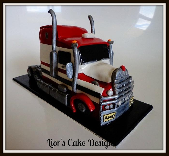 Semi Truck Cake Topper