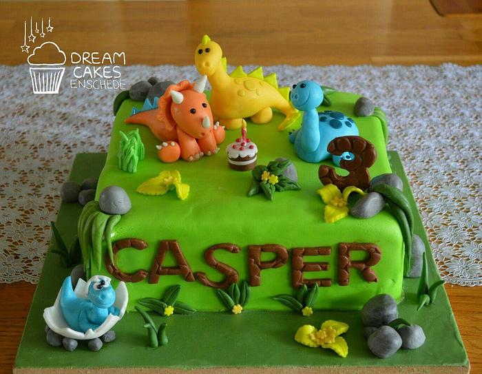 Dinosaurus cake!
